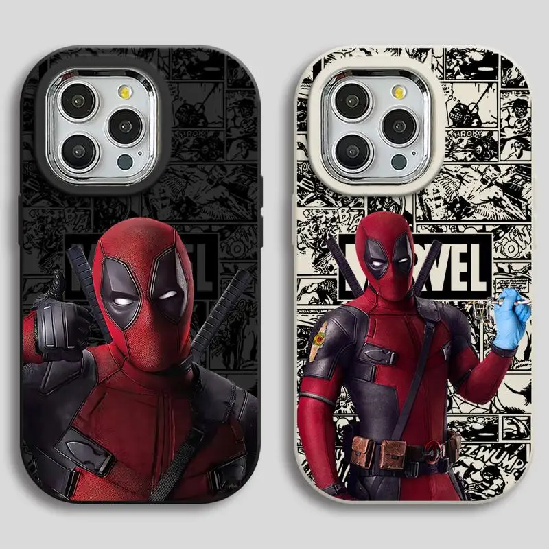 phone case for Apple iPhone 15 14 Pro funda 11Pro Max 11 12 Plus 13pro max 15plus 11pro coque Cover Deadpool Mutants Wolverine