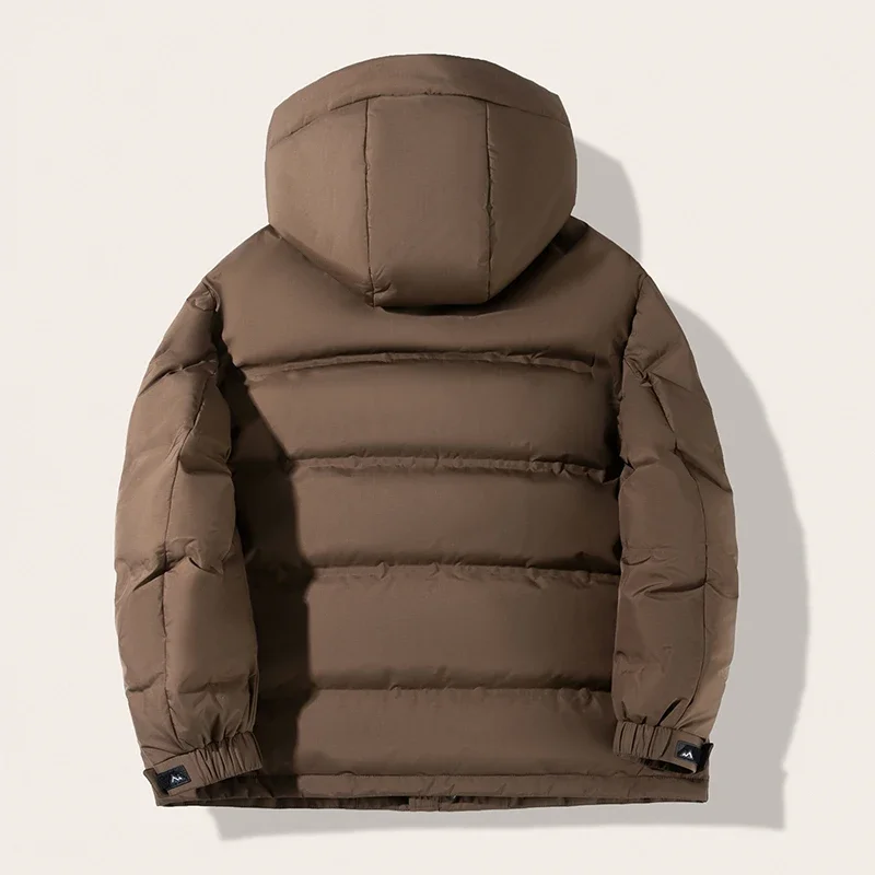 Hooded Short Down Jacket Duck Male Padding Designer Clothes Men Luxury Lightweight Padded Jackets Winte Men's Cold Coat