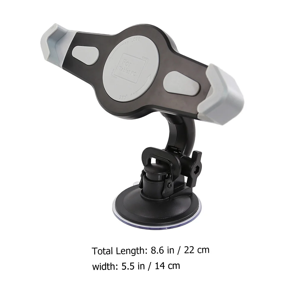 

1Pcs Suction Cup Tablet Holder for Car -12 Inch Navigator Bracket Sturdy ABS Material Vehicle Mounted Storage Rack