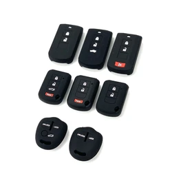 Silicone Key Cover For Mitsubishi Lancer ASX Outlander Grandis Eclipse Cross Challenge Triton L200 Shogun Pajero Montero Mirage