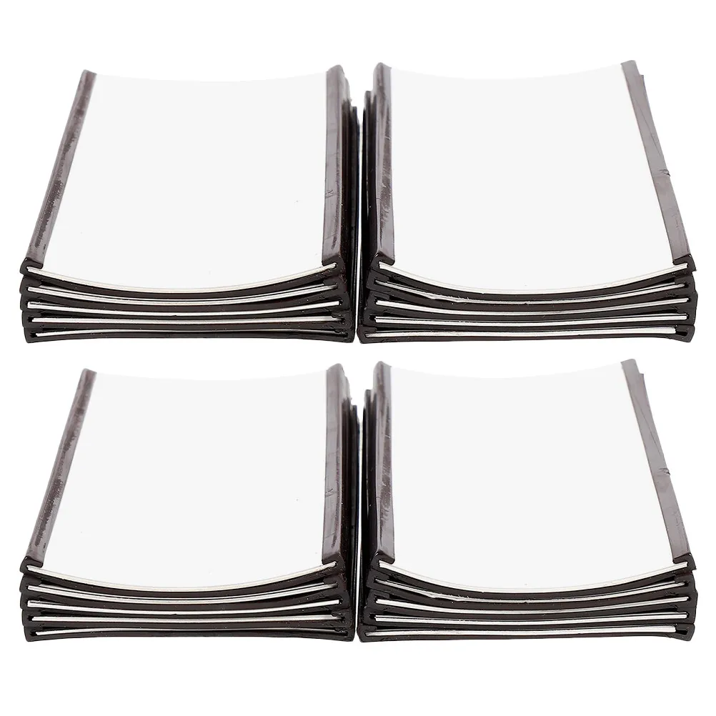 

20Pcs Magnetic Label Holder Magnetic Clips for Warehouse Shelves File Cabinets Refrigerators Whiteboards Paper Insert Label