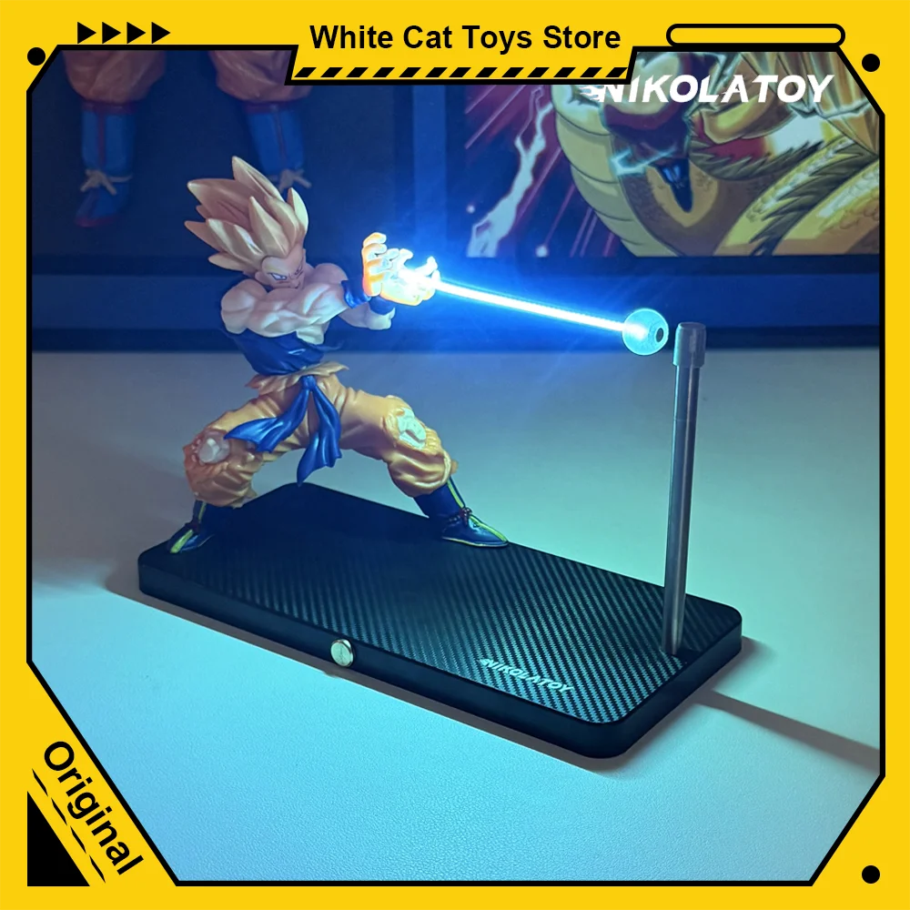 

Dragon Ball Son Goku Vegeta Chaoz Kame Hame Ha Night Light Anime Figure Touch Magnetic Creative Desk Decoration Model Toys Gift