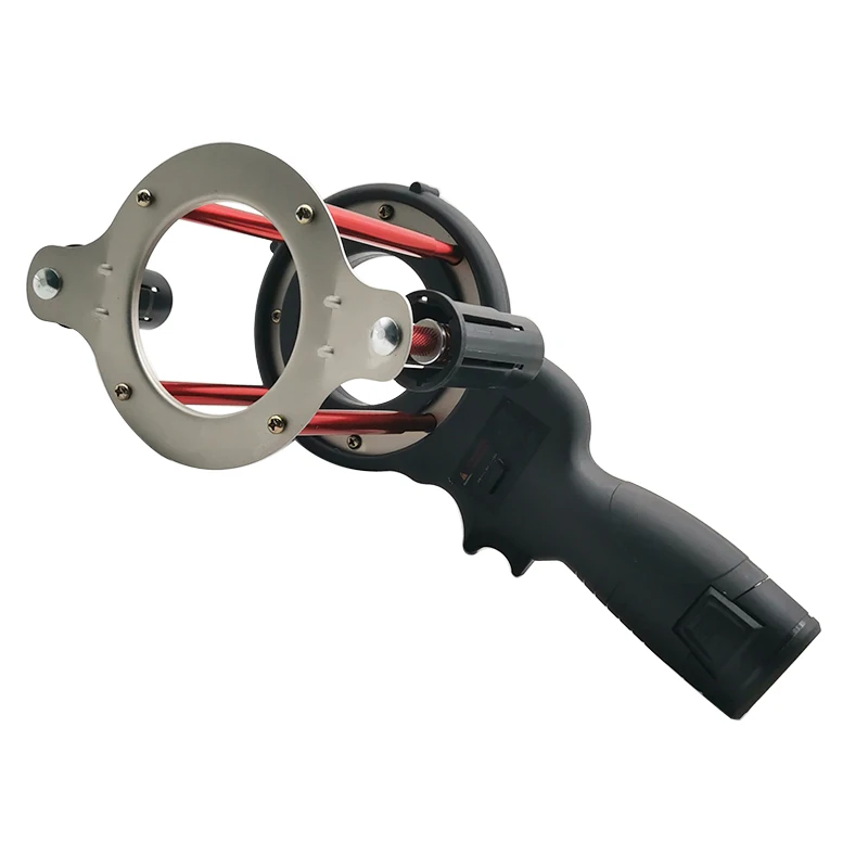 Condizionatore d'aria elettrico per avvolgitrice a nastro, avvolgitrice per nastro per aria condizionata Strumenti per avvolgimento fascette per tubi da 7 cm WK-600