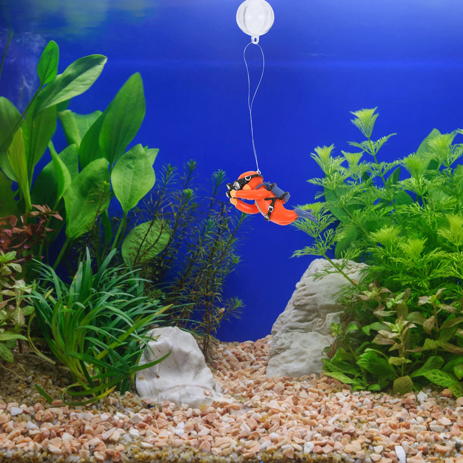 

PVC Fish Simulated L scape Decor Decor Diver nament Simulated L scape Aquarium Decoration Pet Supplies Realistic Easy Care