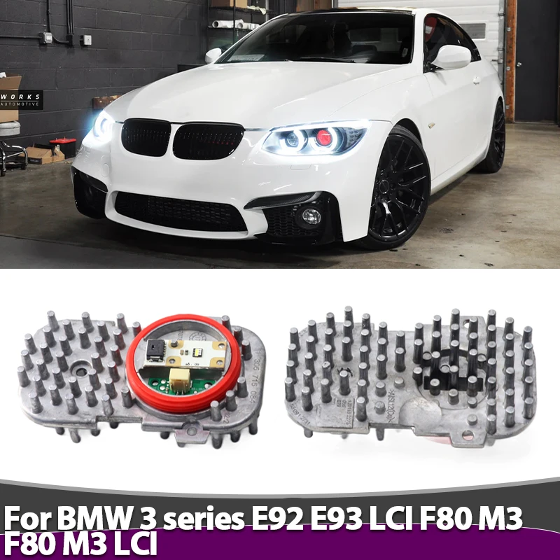 Ballast LED Angel Eye Headlight Control Unit Module 1305715084 63117263051 for BMW 3 Series E92 E93 LCI F80 M3 F80 M3 LCI