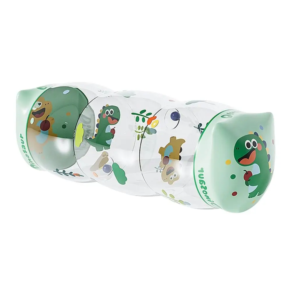 PVC Inflatable Crawling Roller Sensory Activity Stimulating Fitness Roller Toy Interactive Dinosaur Printed