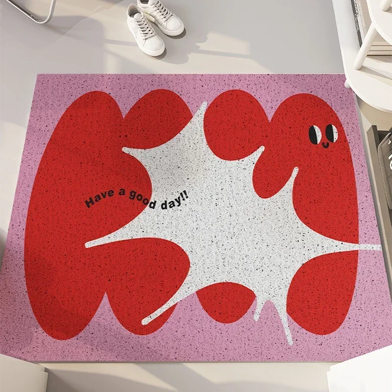 Outdoor Carpet Door Mat Entrance Doormat Welcome Floor Mats Home Decoration Cartoon Rug Non-slip Area Rugs Коврик Придверный