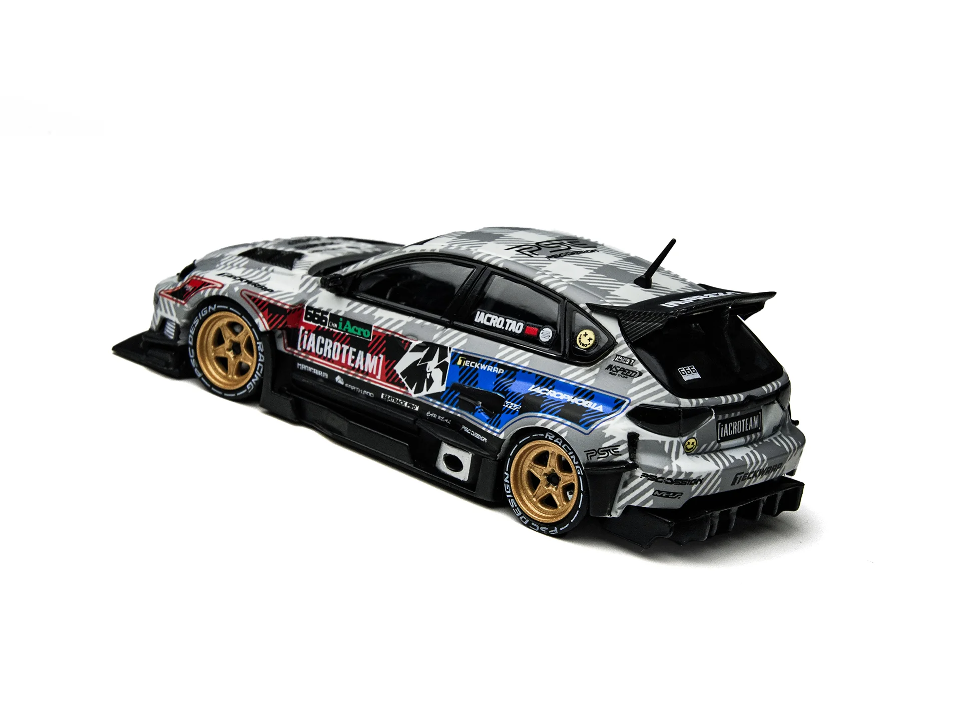 TIMEMICRO 1:64 Impreza WRX STI Raider IAcro Special Gift Box