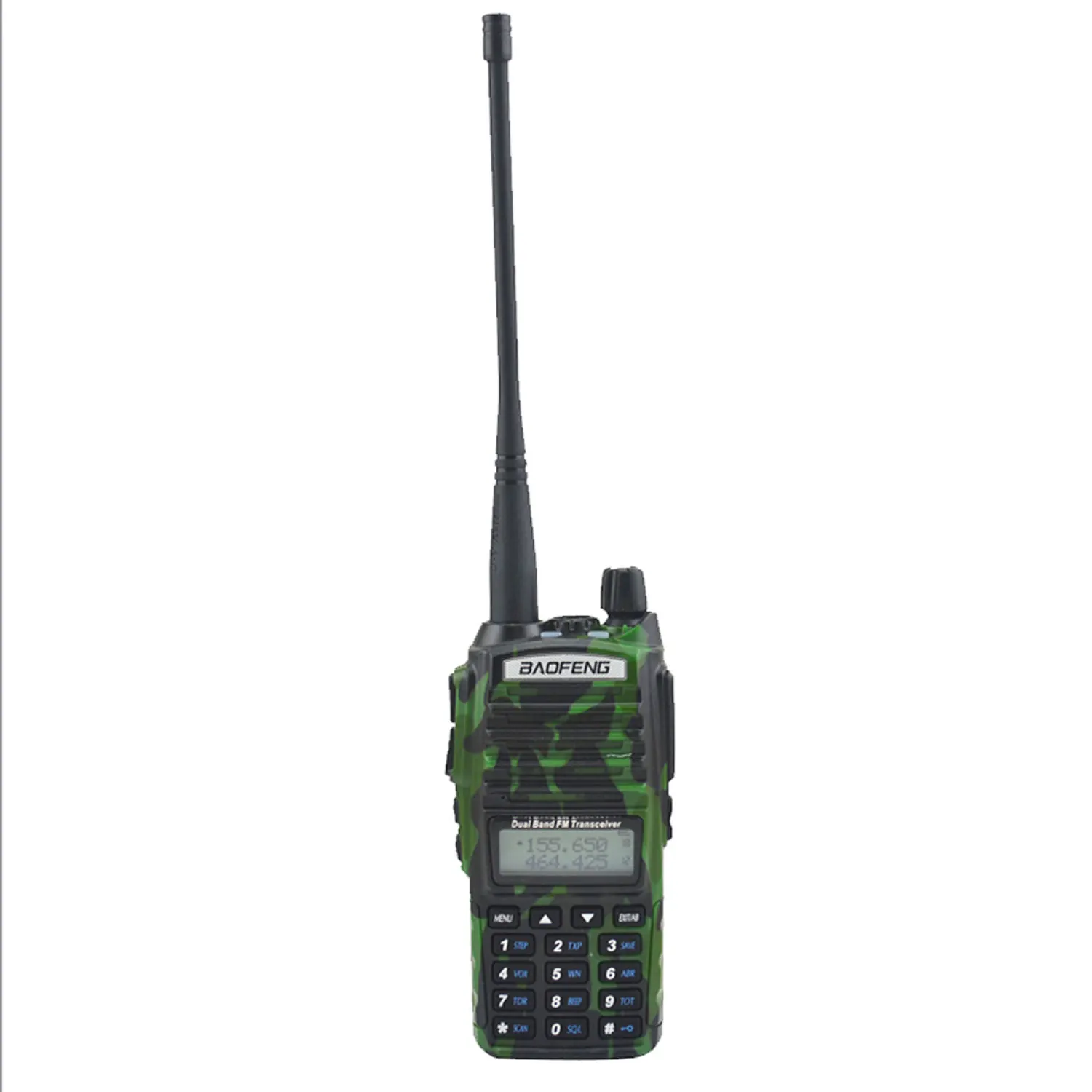 Walkie talkie baofeng UV-82 5w 128ch VHF136-174MHz UHF400-520MHz dual band dual ptt schalter fm zwei weg radio mit headset