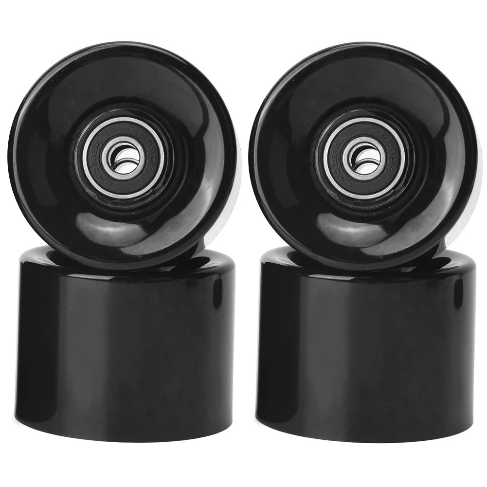 For Smooth Cruising Skateboard Wheels Skateboard Wheels With Bearings Skate Board Smooth Ride Wheels 70x51mm Dimensions