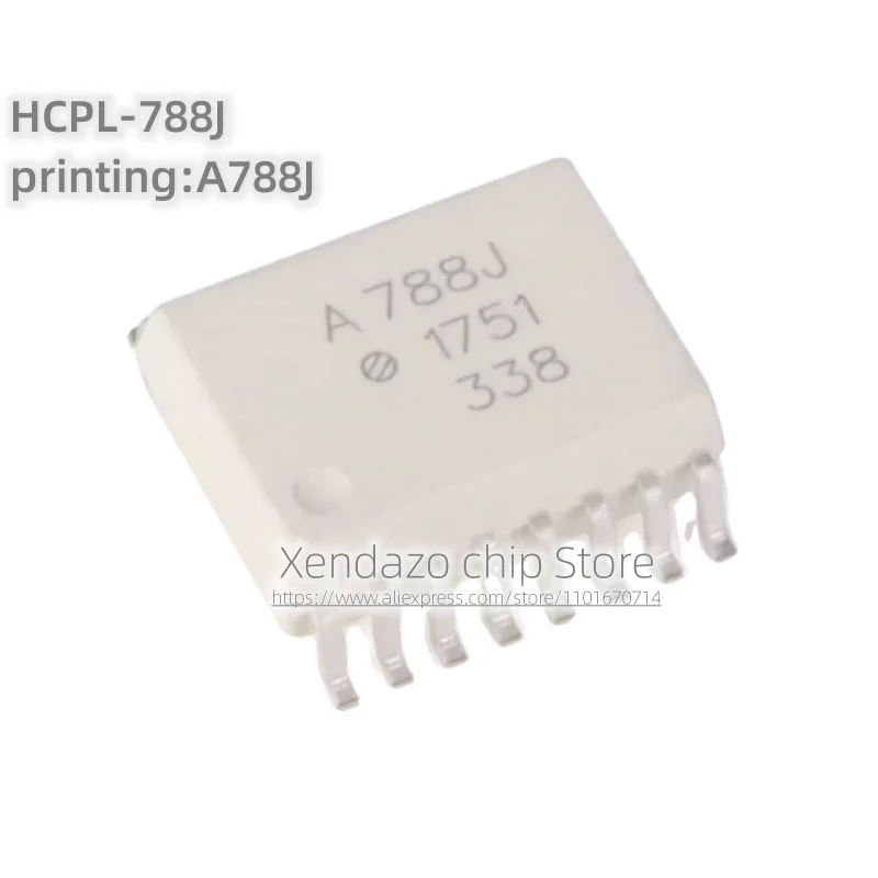 5pcs/lot Original genuine  HCPL-788J-500E HCPL-788J-500 HCPL-788J SOP-16 package  printing A788J