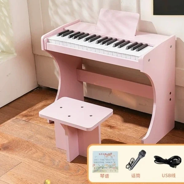 

2025 Children's Wooden Piano Toy 25-Note Mini Keyboard