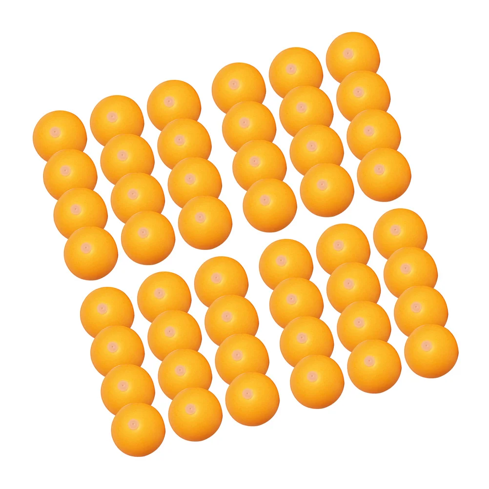 60 Pcs Table Tennis Trainer Pingpong for Practice Machine Balls with Hole Special Small Plastic