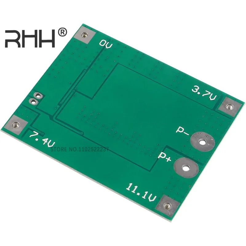 3S 11.1V 12.6V 25A 18650 Li ion Lithium Battery PCB Protection Board with Balance