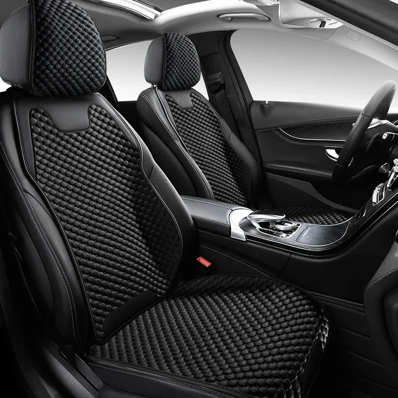 

Car Universal Fitted Backrest Seat Cover Cushion Breathable Anti-sweat Non-slip Four Seasons Universal Auto Interior Supplies