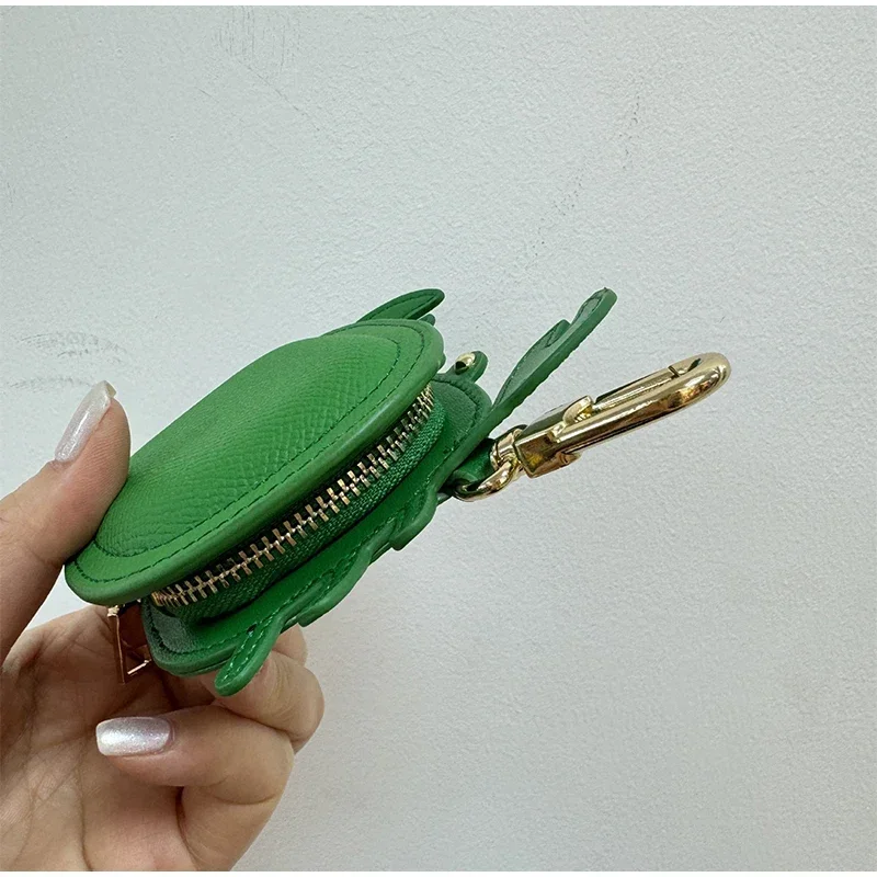 Krabben-Geldbörse, Mikrofaser-Leder, Mini-Geldbörse, Make-up-Kopfhörer-Aufbewahrungstasche, Schultasche zum Aufhängen, Anhänger, Handtasche, Charm-Zubehör – Detail 16