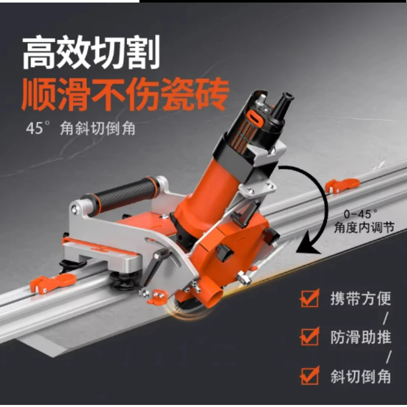 45 Degree Angle Cutting Machine Portable Electric Waterjet Ceramic Porcelain Large Marble 3800mm Chamfer Miter Tile Cutter view 3