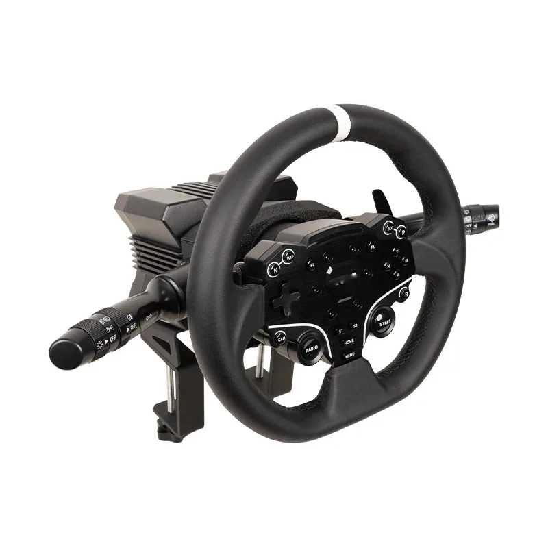 

Euro Truck Simulator Game Steering Wheel Turn Signal Light Wiper Combination Switch Lever Adapter Kit For MOZA R3/R5/R9/R12