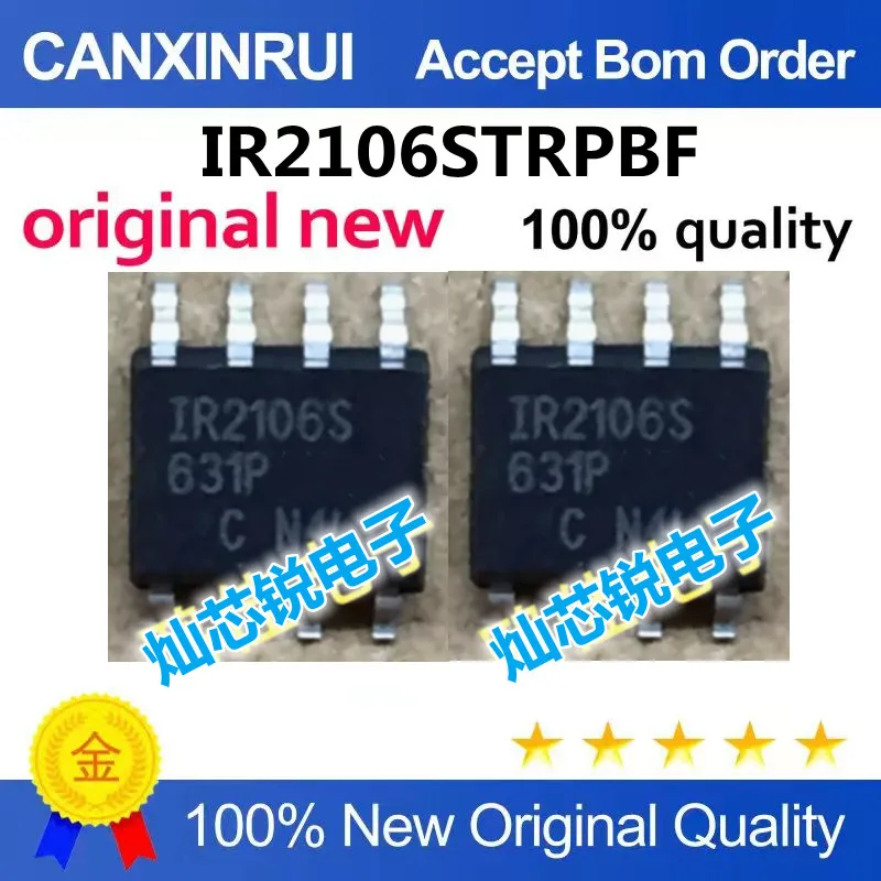

IR2106STRPBF Screen Print IR2106S SOP8 Brand New