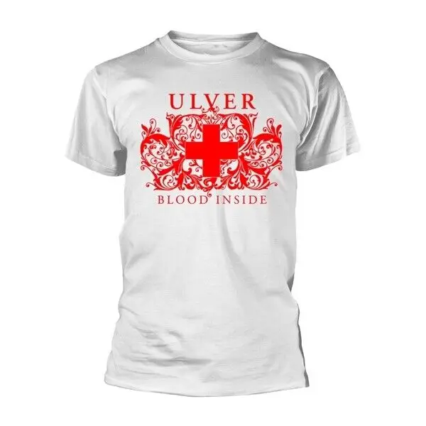 Ulver 'Blood Inside' White T Shirt New