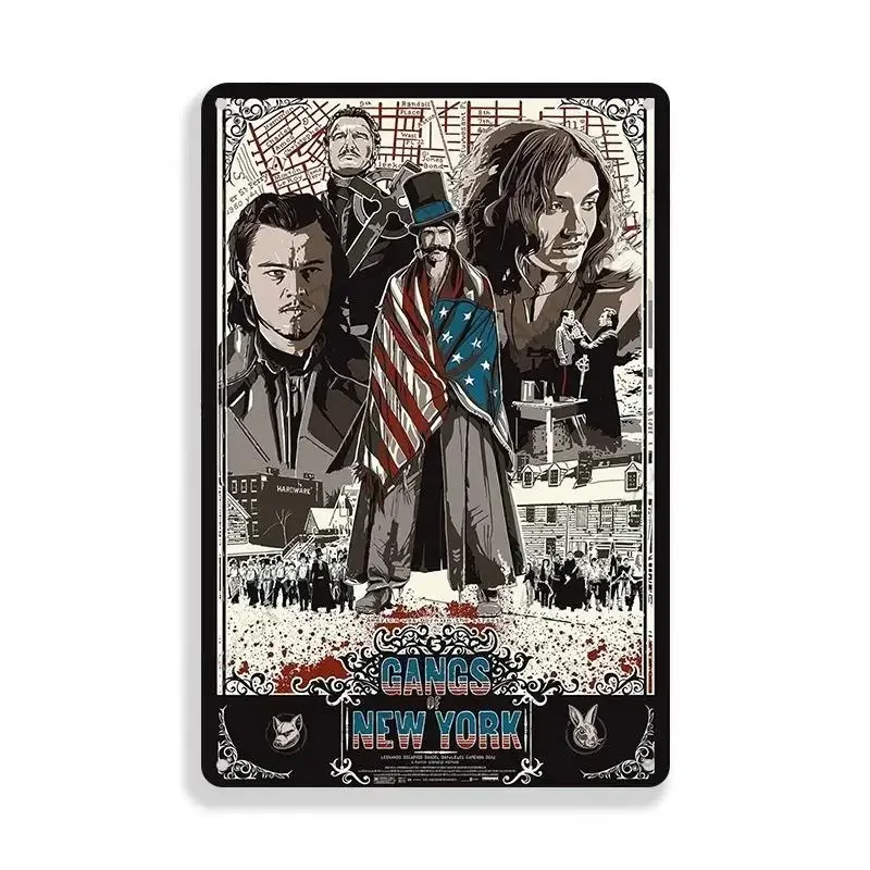 Metal Tin Sign Poster Classic Video Game Film Poster Metal Plaque Decor Bar Club Home Wall Signs Decorative Iron Plate Painting