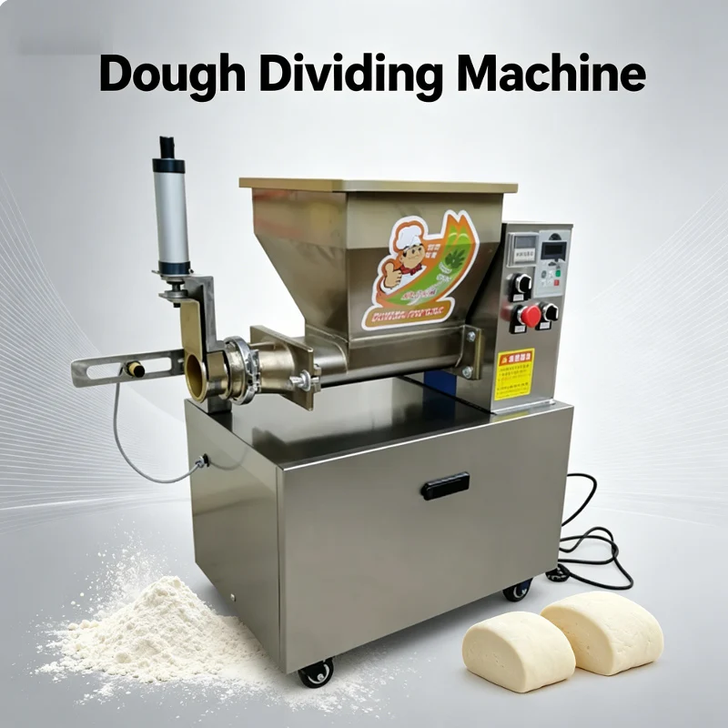 110/220V Electric Bread Dough Divider Commercial Automatic Ball Dough Cutting Dough Extruder Machine with Cutter