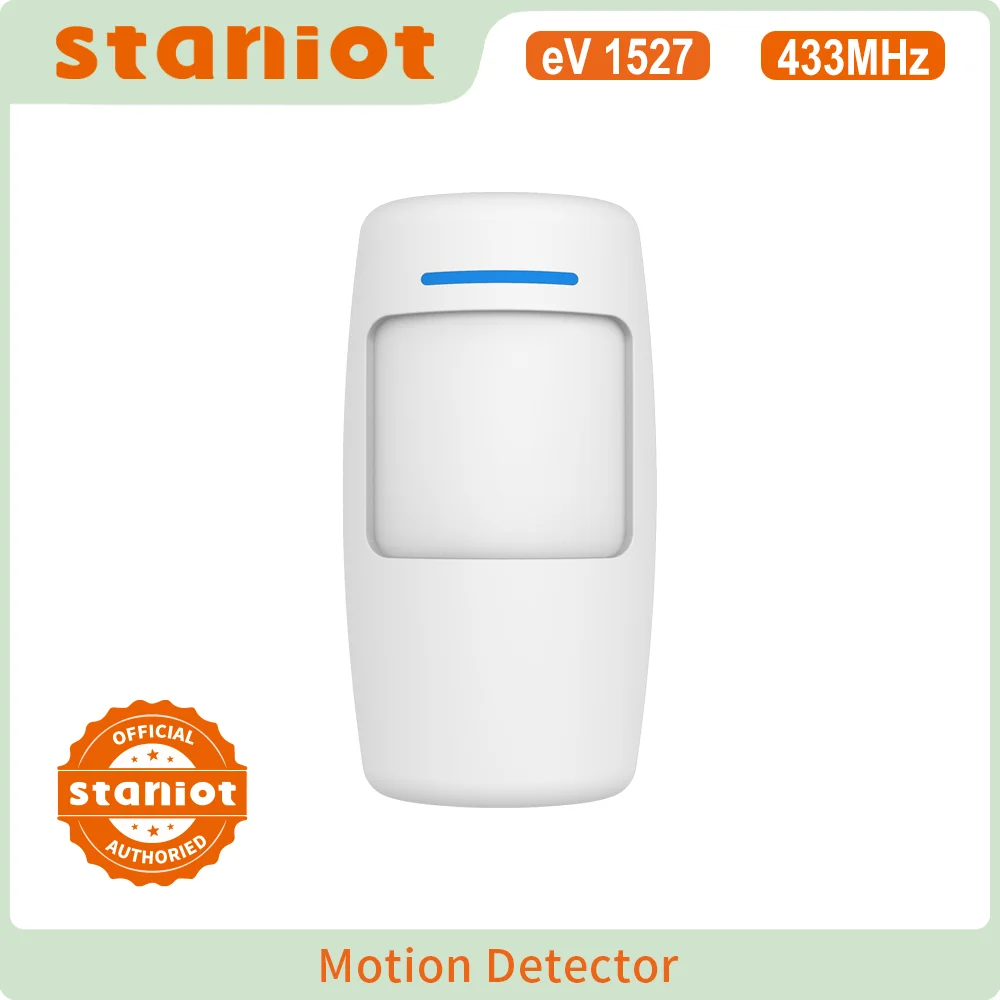 Ostaniot Smart Wireless PIR детектор движения человеческого тела инфракрасный датчик домашней безопасности охранная сигнализация датчик 433 МГц для противоугонной панели