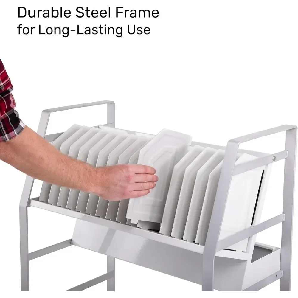 سيارة لف الصلب |   تصميم مفتوح مع مقسم وحماية من زيادة التيار معتمدة من UL |   موقف شحن محمول