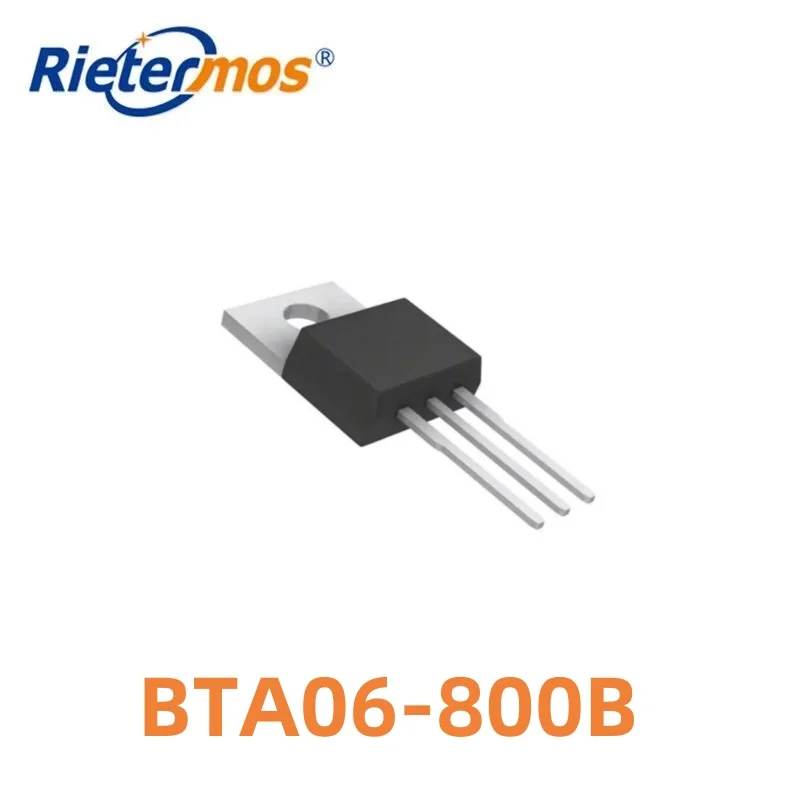 100PCS  BTA06-800B TO-220 6A800V MADE IN CHINA