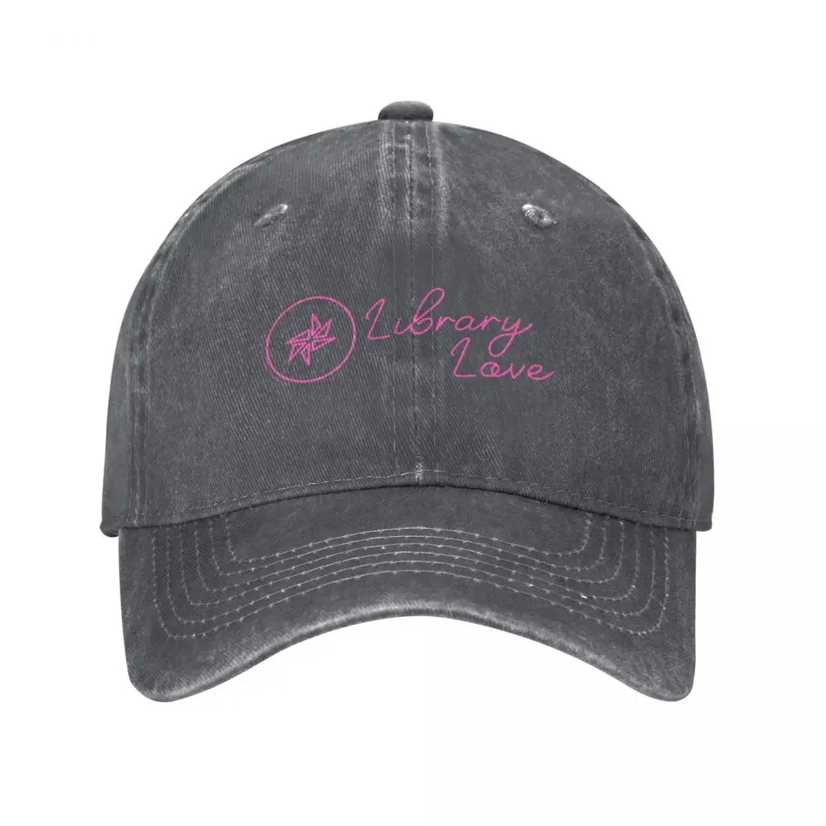 ALIA Library Love Neon Pink Solid Design Baseball Cap birthday Hat Beach Anime Hat Gentleman Hat Baseball For Men Women's