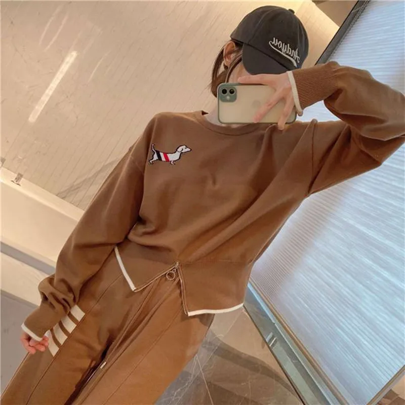 عالية الجودة جولف سترة المرأة ملابس غولف 2025 ربيع جديد بدل غولف البلوز غير رسمي + جولف السراويل قطعتين مجموعة ملابس الغولف النسائية