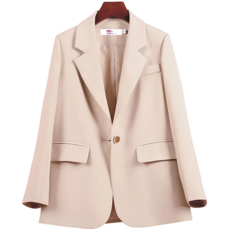 

Spring Autumn New Gentle Small Suit Jacket Women Casual Suit Ladies White Top