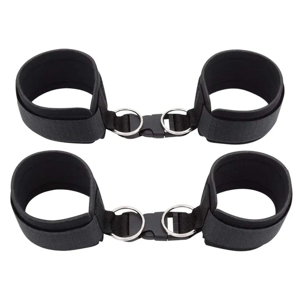 BDSM Handcuff Leg Cuffs Sex Toy Set Open Leg Hand Restraint Cuff SM Slave Ankle Wrist Cuffs Couple Flirt Sex Games Fetish Toys