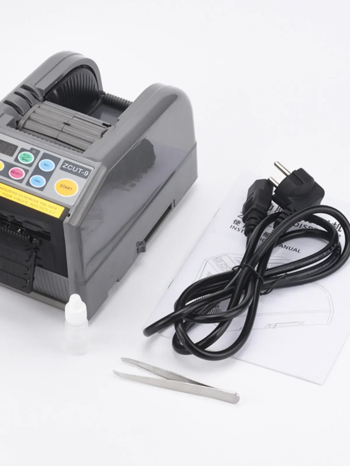 Máquina automática da fita do microcomputador, corte, dupla face