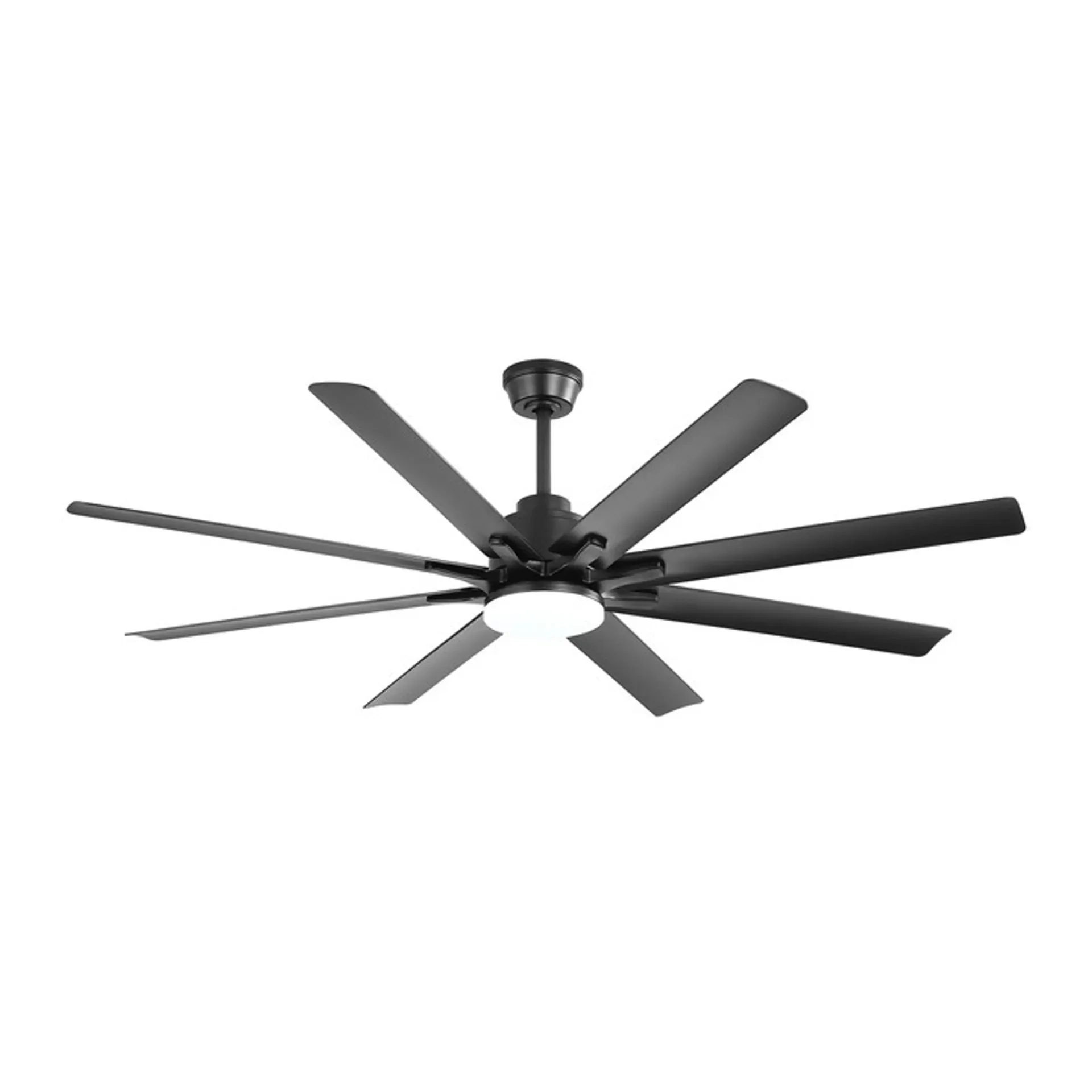 Sofucor Modern 66-inch Ceiling fan with LED DC  with remote control for Living room Bedroom