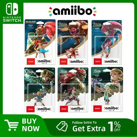 Nintendo Amiibo - The Legend of Zelda / Zelda Tears Of The Kingdom - Twilight Princess Amiibo Link Ganon Figure Nfc Anime Figure