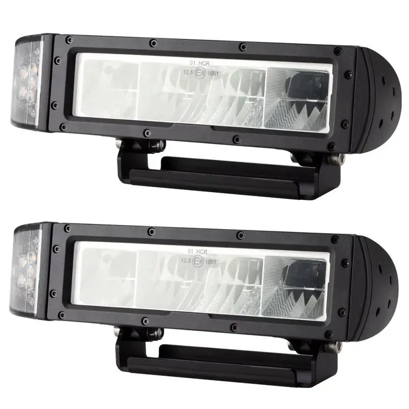 DOT SAE ECE R112 Approved LED Stop Turn Signal Light IP68 IP69K Truck Driver Snowplow Headlights Automotive