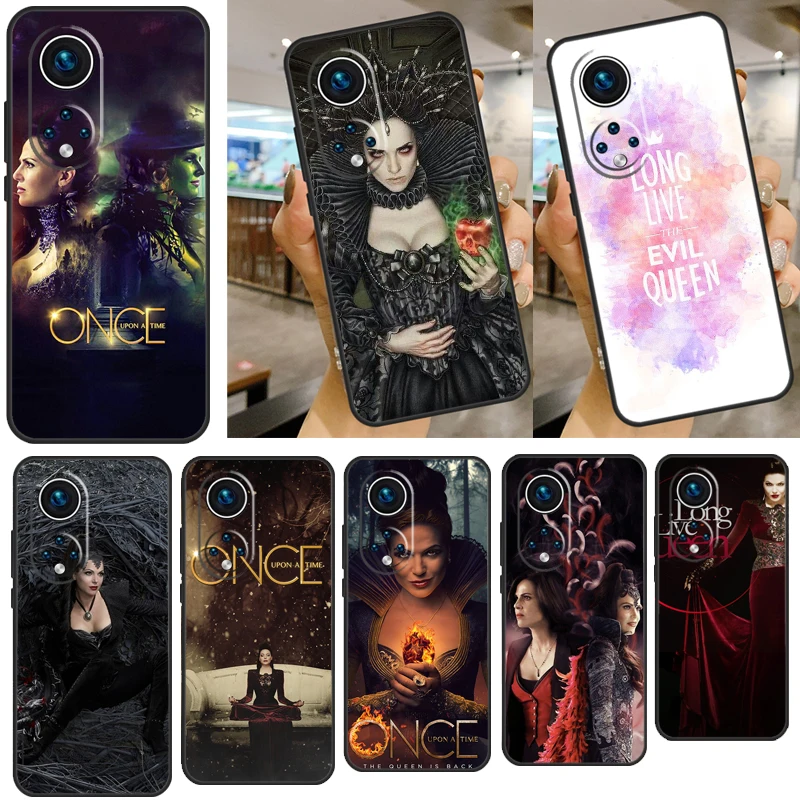 Evil Queen Once Upon A Time Soft Case For Huawei Honor 50 8X 9X 10i P20 P40 Lite P30 Pro P Smart 2019 Nova 9 5T Cover