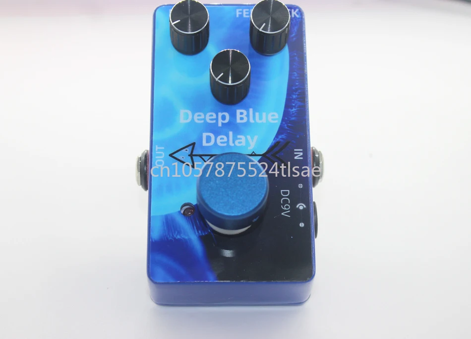 

DIY Handmade Electric Guitar Effector Deep Blue Delay Dark Blue Delay Single Circuit Board