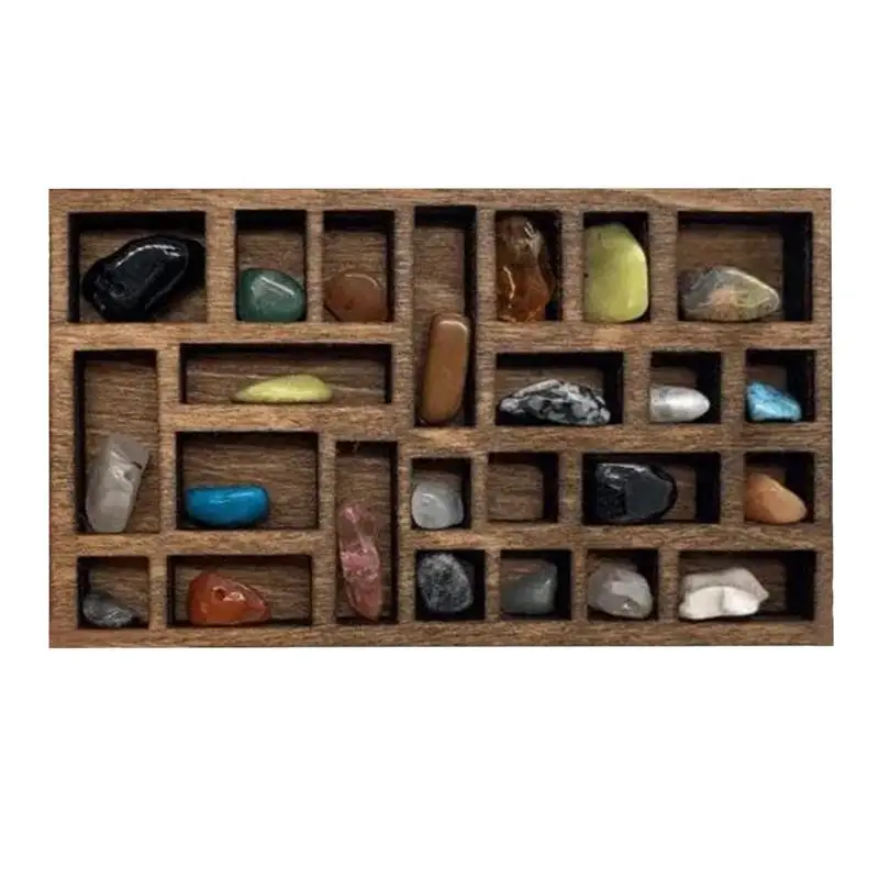 Miniature Trinket Shelf Miniature Crystal Shelf Dollhouse Miniature Decor Printers Tray Miniature Durable Easy Install