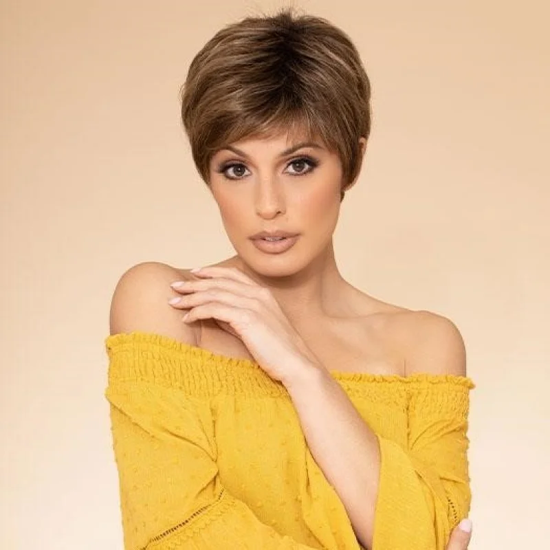 Women's short straight wig