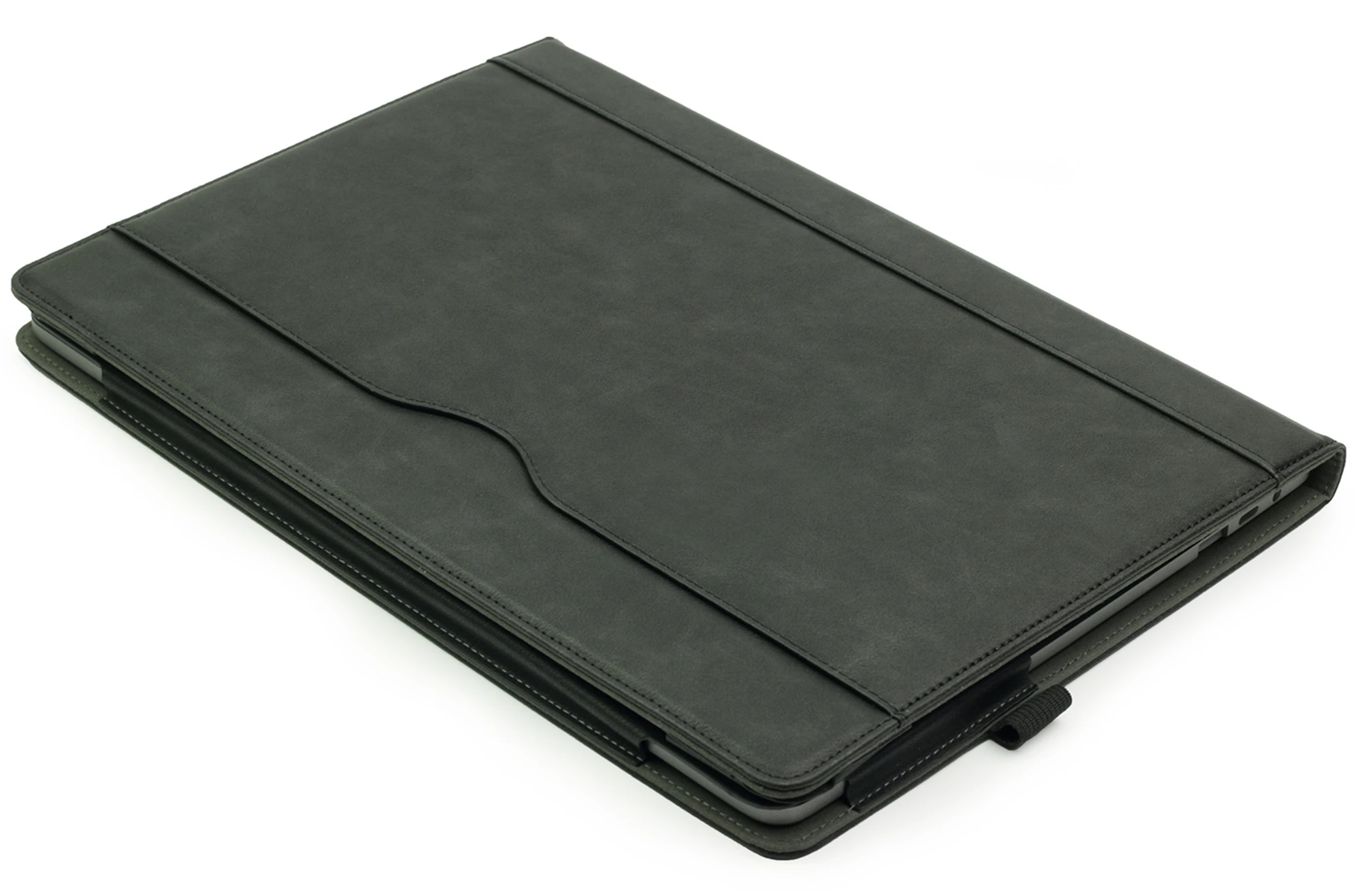 حافظة TYTX متوافقة مع حافظة MacBook Air مقاس 13.6 بوصة من جلد البولي يوريثان لعام 2022-2025 موديل M4 A3240 M3 A3113 M2 A2681 مع معرف اللمس