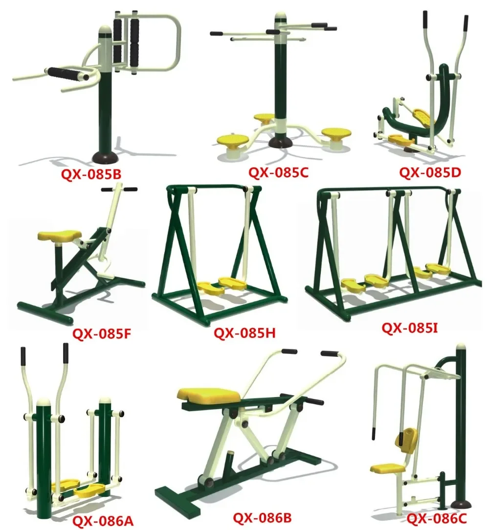 New design outdoor exercise playground gym fitness equipment