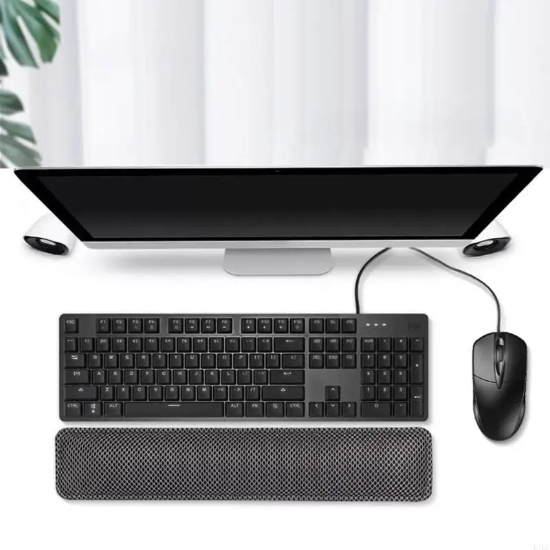 Bandeja teclados espuma memória ergonômica não -lip para os teclados jogos mecânicos k1kf