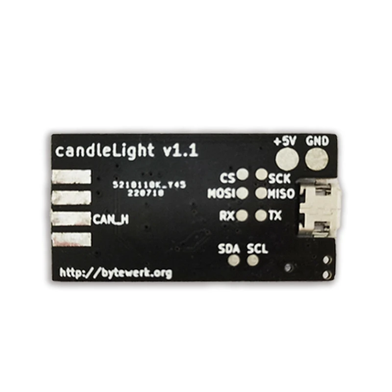 N75R-Candlelight USB a Can Modulo Analizzatore bus CAN Adattatore debug CAN Indicatore LED per l'analisi del protocollo CAN open source