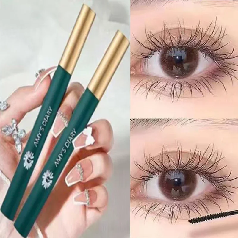 4D Zijdevezel Waterdichte Mascara Langdurige Natuurlijke Zwarte Wimpers Verlengt Wimper Extra Volume Professionele Ogen Makeup Tools