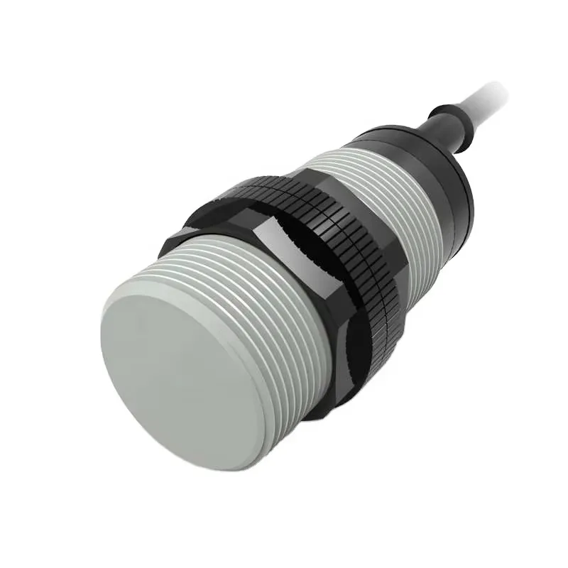 30VDC M30 Plastic Flush Capacitive Proximity Sensor with 10mm SN