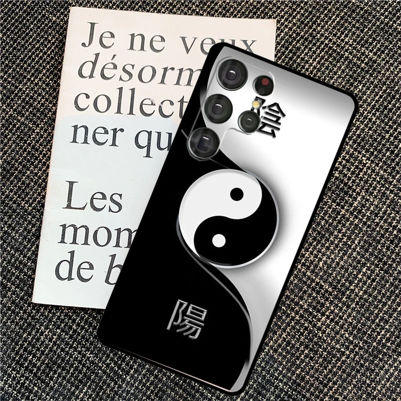 Eight Diagrams Taiji Yin Yang For Samsung Galaxy S24 S23 Ultra S22 S20 S21 FE S8 S9 S10 Note 10 Plus 20 Ultra Phone Case