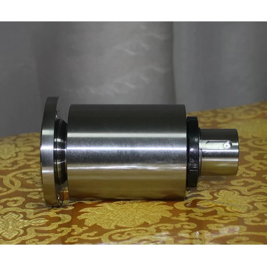 100/125/lathe Spindle Large Hole Lathe Spindle High-strength Lathe Head Assembly With Flange