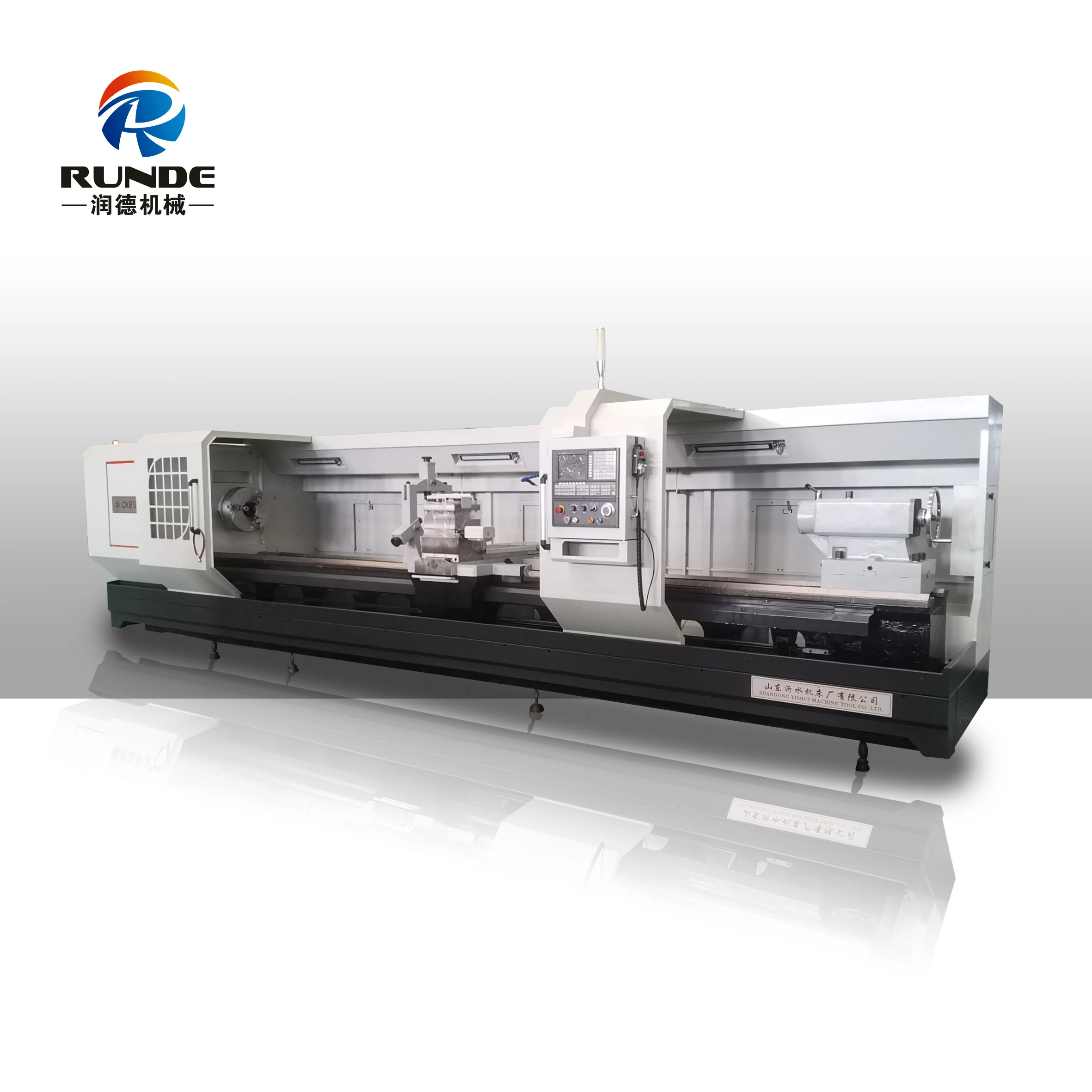 Ck6163*4000 CNC Lathe 11 Multifunctional Single Horizontal Provided 4 Axis Turning Machine Installation De Machine De 4 Plats